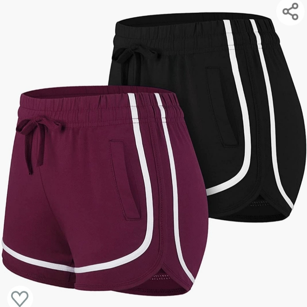 Low-Waisted Workout Shorts for Women Dolphin Athletic Shorts Summer Yoga…